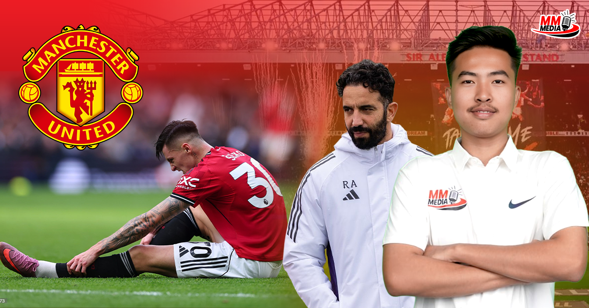 Ruben Amorim has been asked to replace Benjamin Sesko as a striker due to his injury.